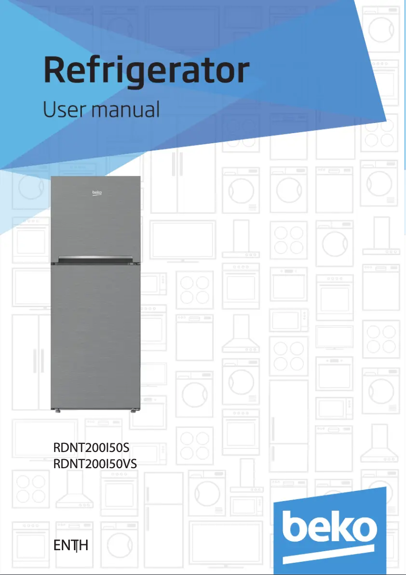 Page 1 de la notice Manuel utilisateur Beko RDNT200I50S