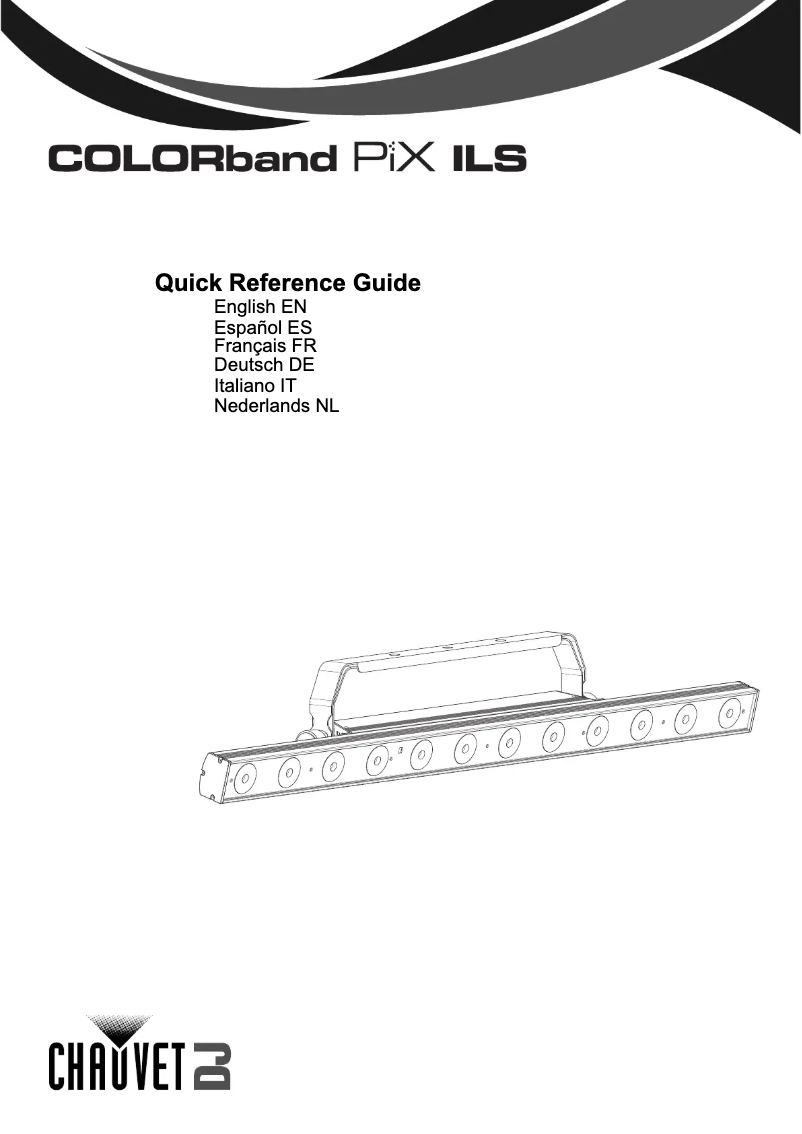 Image de la première page du manuel de l'appareil COLORband Pix ILS