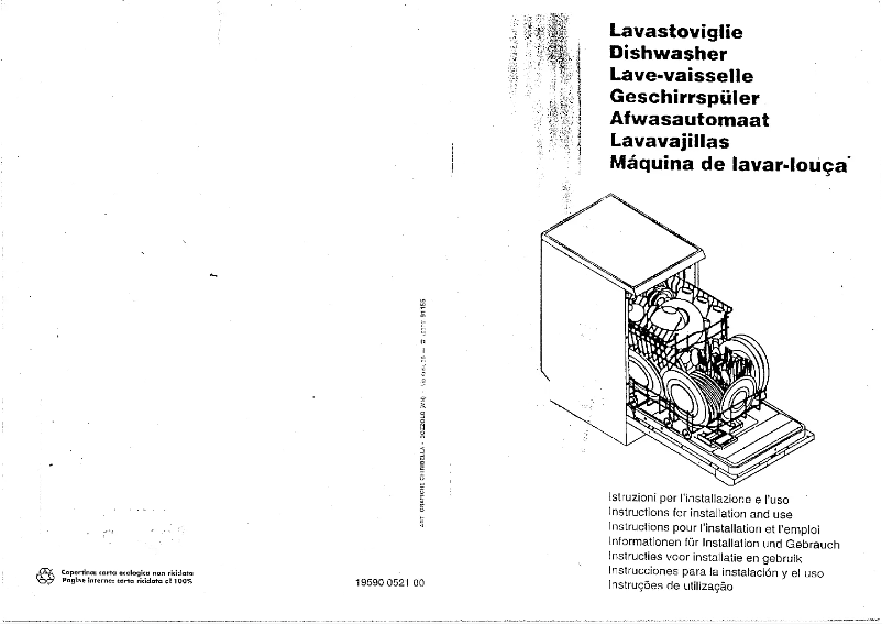 Page 1 de la notice Manuel utilisateur Candy LS DFI 45
