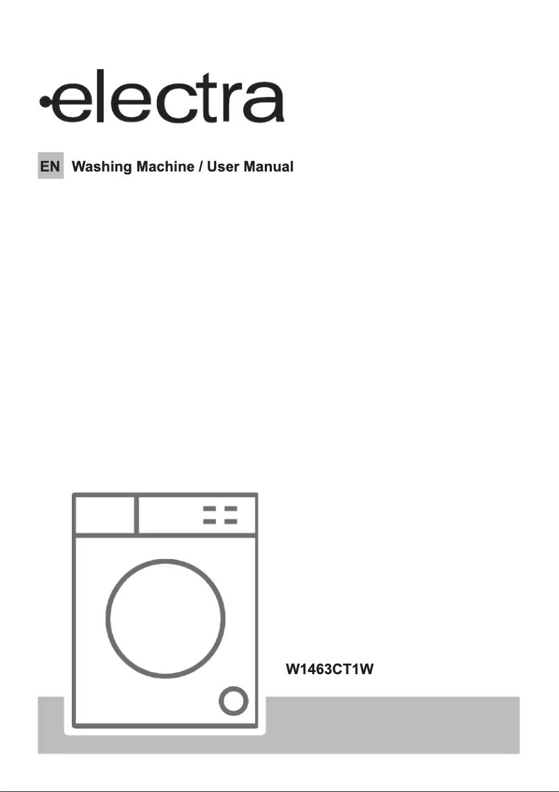 Page n°1 - Manuel utilisateur Electra W1463CT1W
