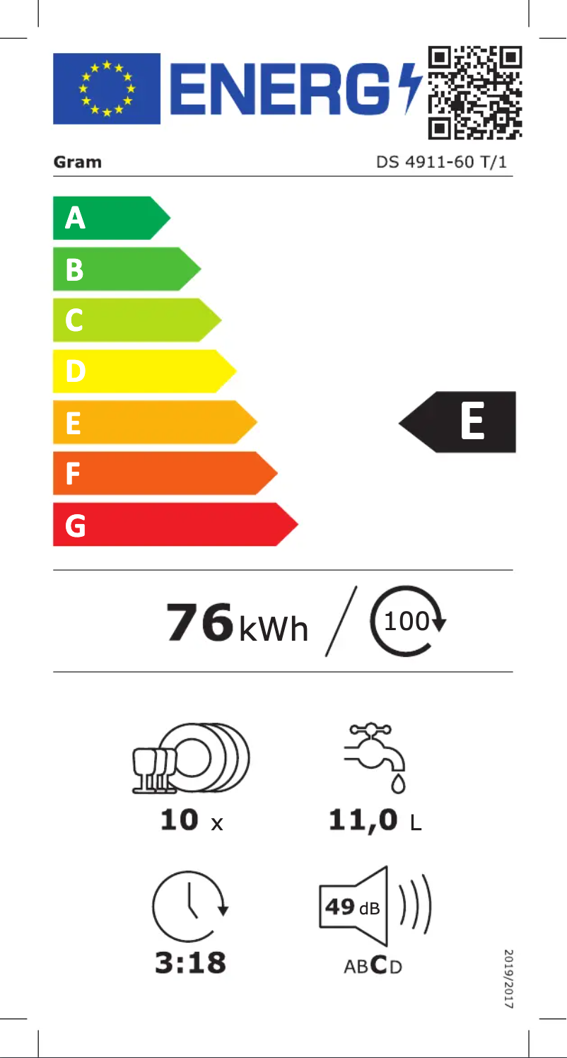 Image de la première page du manuel de l'appareil DS 4911-60 T/1