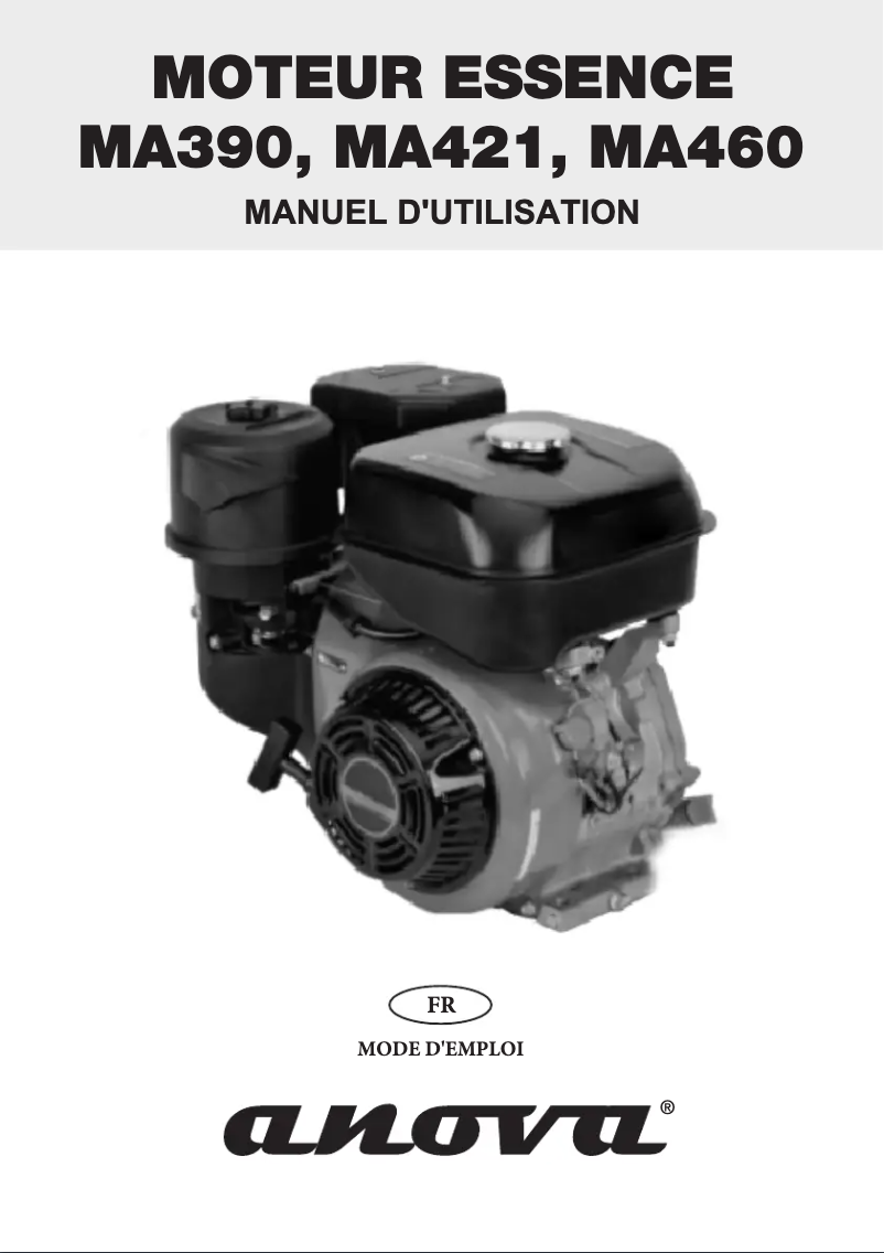 Página 1 del manual Manual de usuario Anova MA421