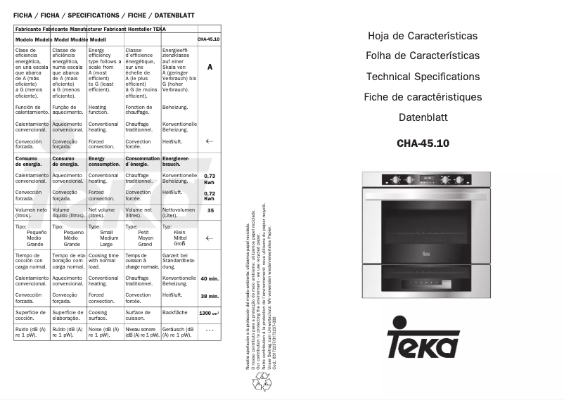 Image de la première page du manuel de l'appareil CHA-45.15
