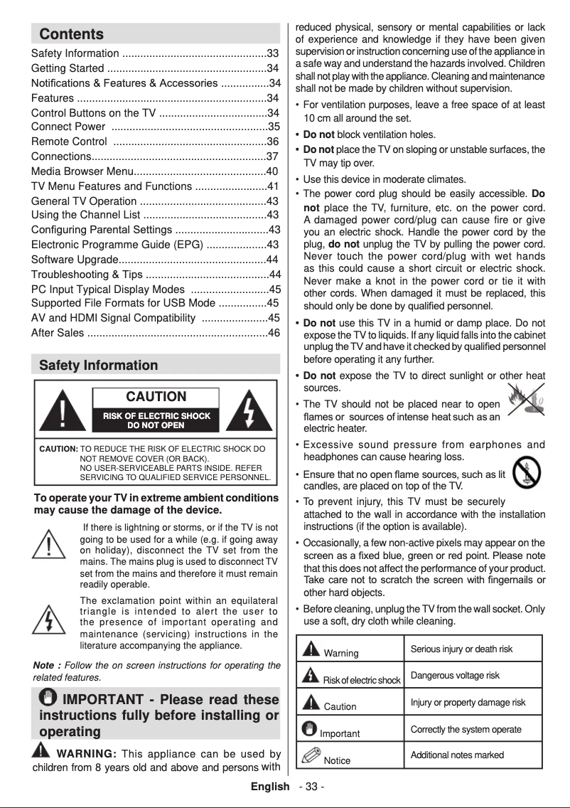 Page n°1 - Manuel utilisateur Mitsai 32VDLM13
