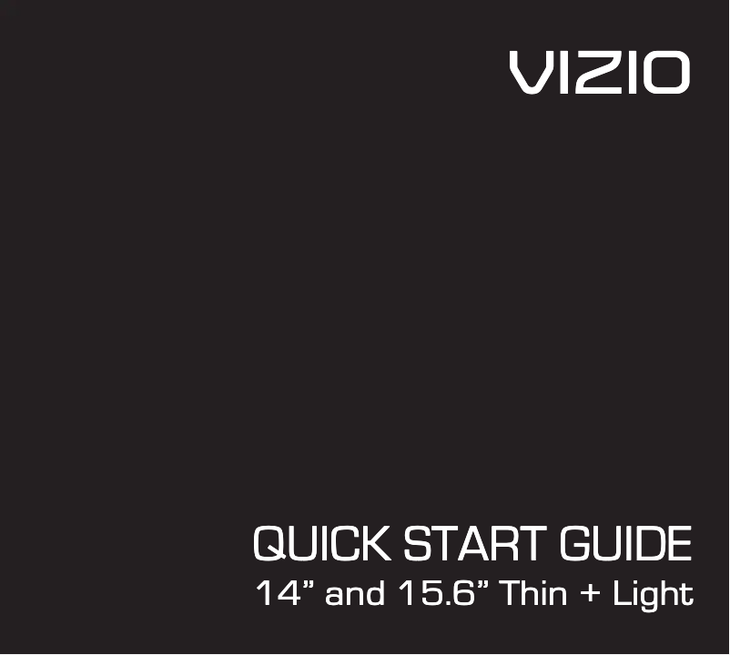 Page 1 de la notice Manuel utilisateur VIZIO CT15-A1