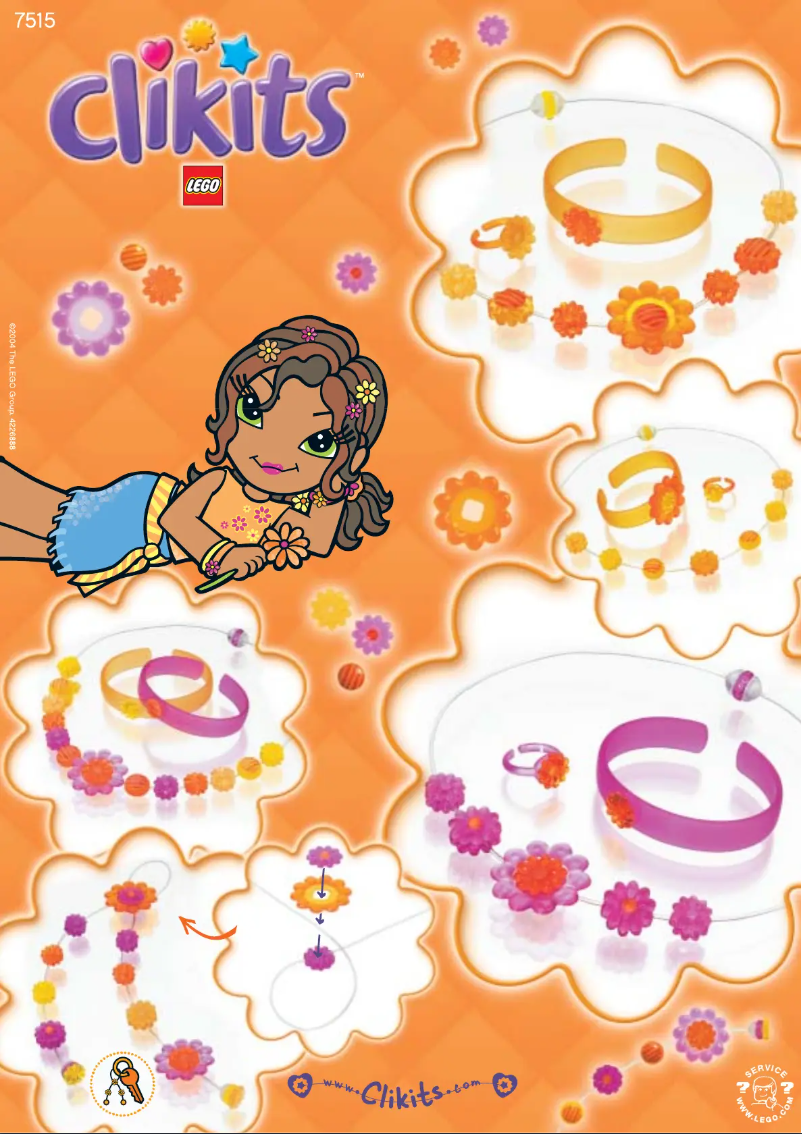 Image de la première page du manuel de l'appareil Striped Sunny Jewels