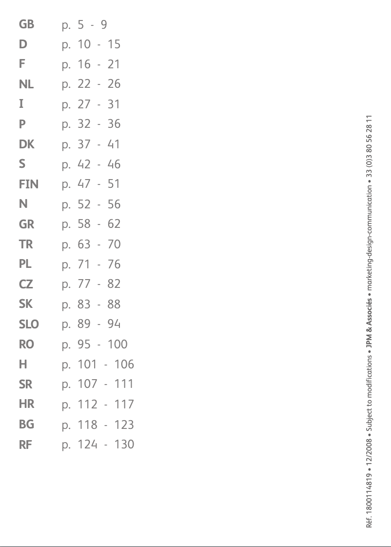 Image de la première page du manuel de l'appareil Express GV7150E0