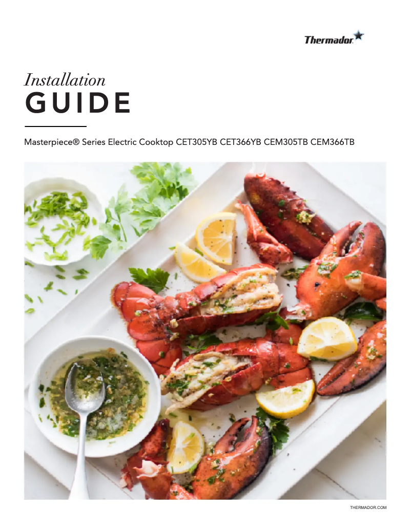 Image de la première page du manuel de l'appareil CET305YB