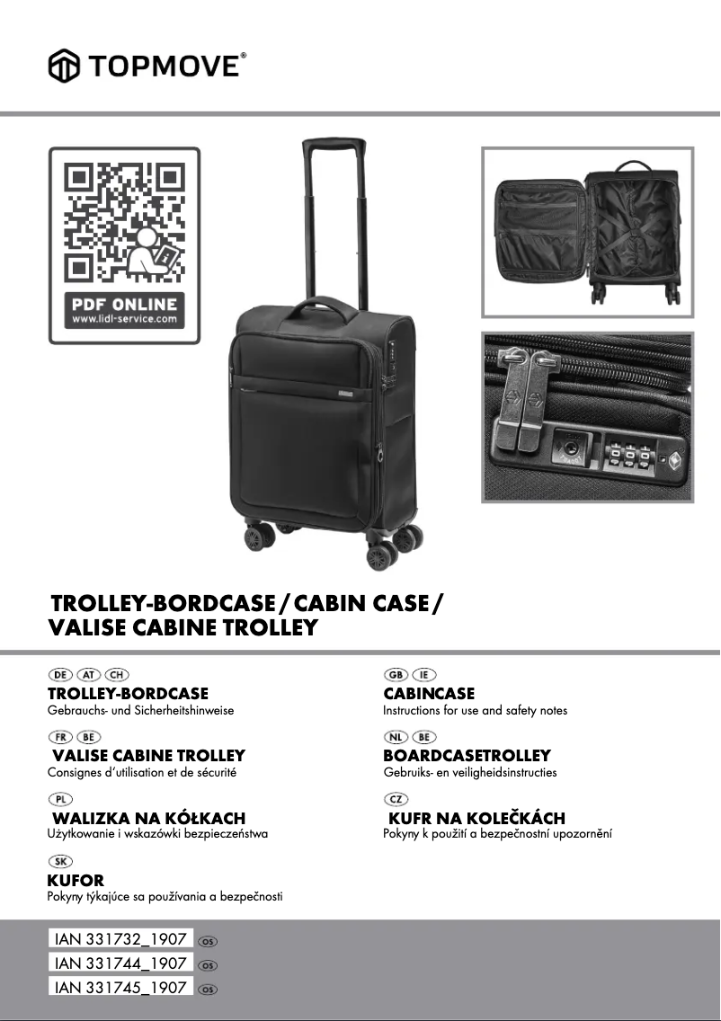 Image de la première page du manuel de l'appareil IAN 331744