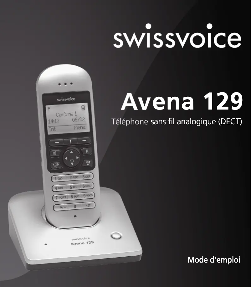 Image de la première page du manuel de l'appareil Avena 129