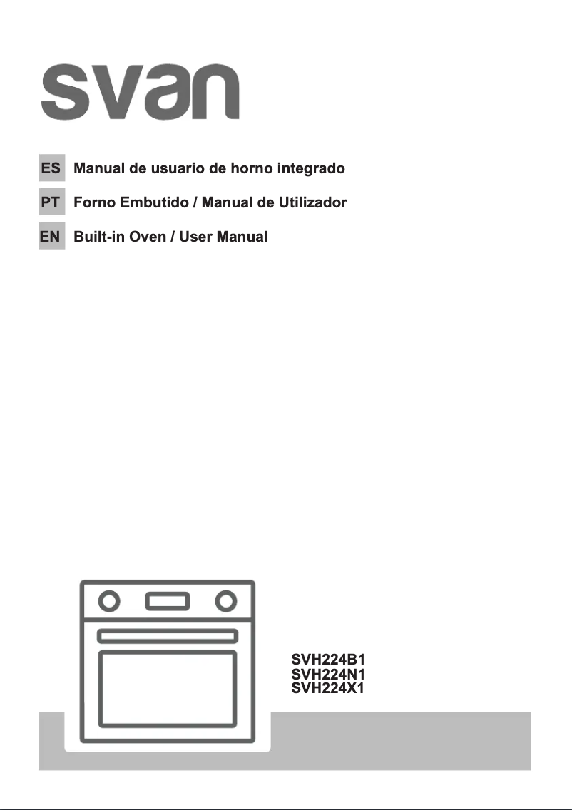 Image de la première page du manuel de l'appareil SVH224B1