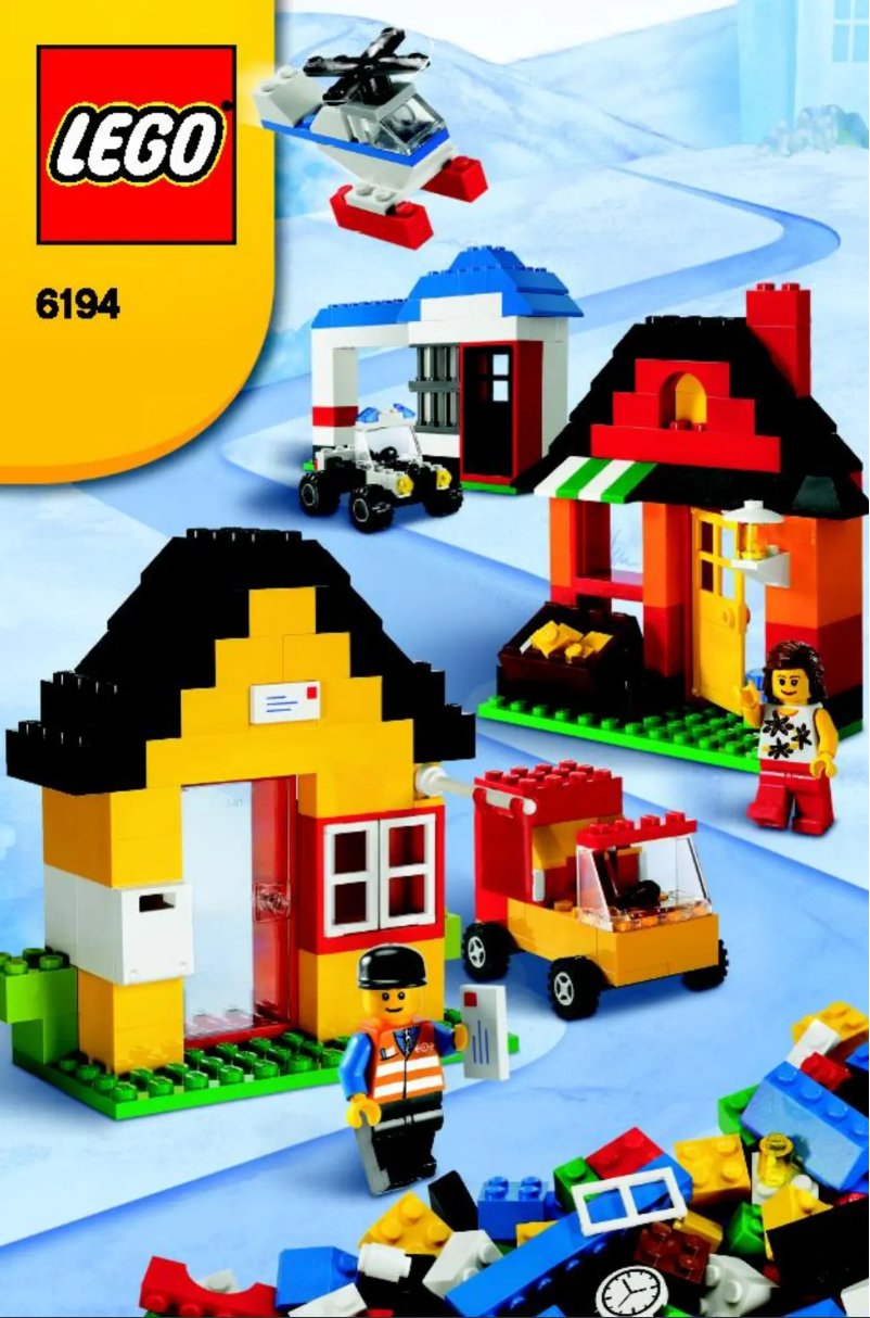 First page image of the manual for My LEGO® Town