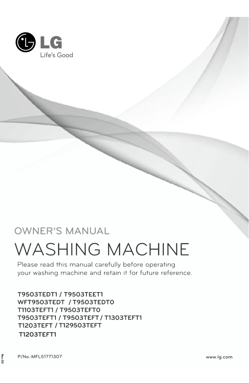 Página 1 del manual Manual de usuario LG T1203TEFT1