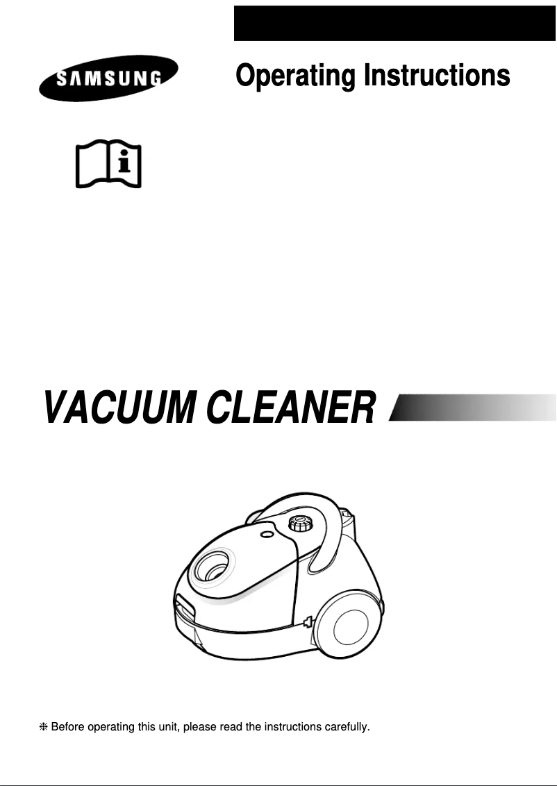 Page n°1 - Manuel utilisateur Samsung VC-5853