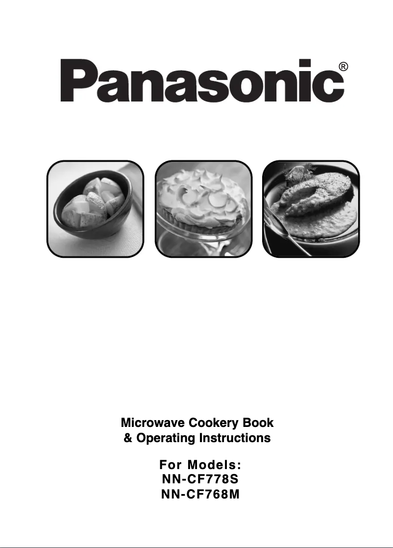 Página 1 del manual Manual de usuario Panasonic NN-CF768S