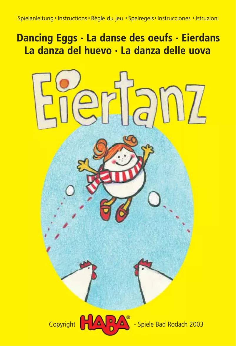 Imagen de la primera página del manual del dispositivo Eiertanz