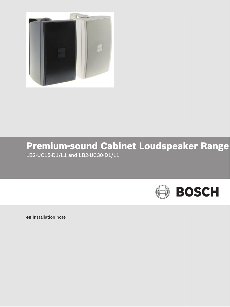 Image de la première page du manuel de l'appareil LB2-UC30-L1