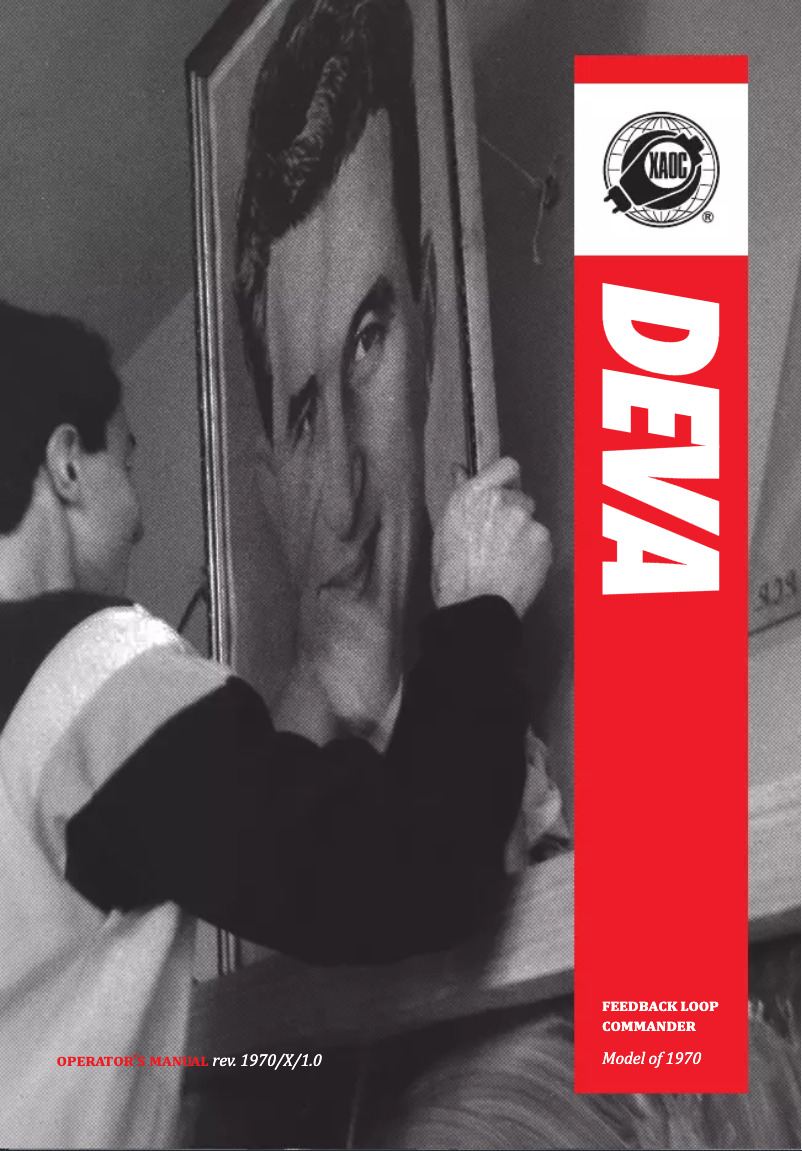 Image de la première page du manuel de l'appareil DEVA