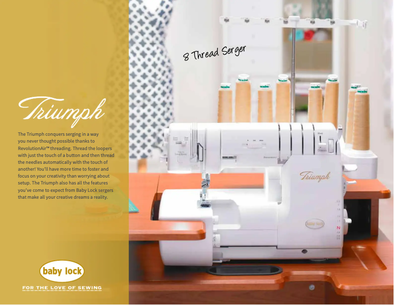 Image de la première page du manuel de l'appareil Triumph