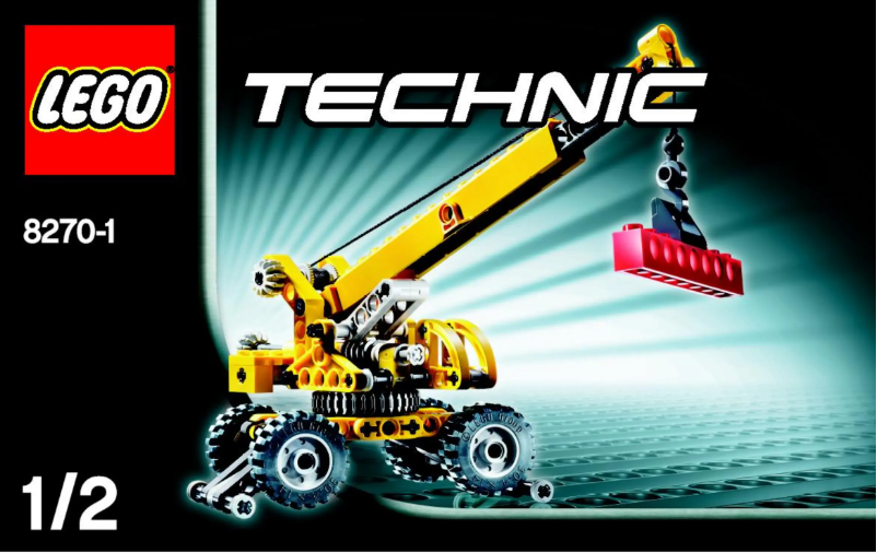 Page 1 de la notice Manuel utilisateur Lego Rough Terrain Crane