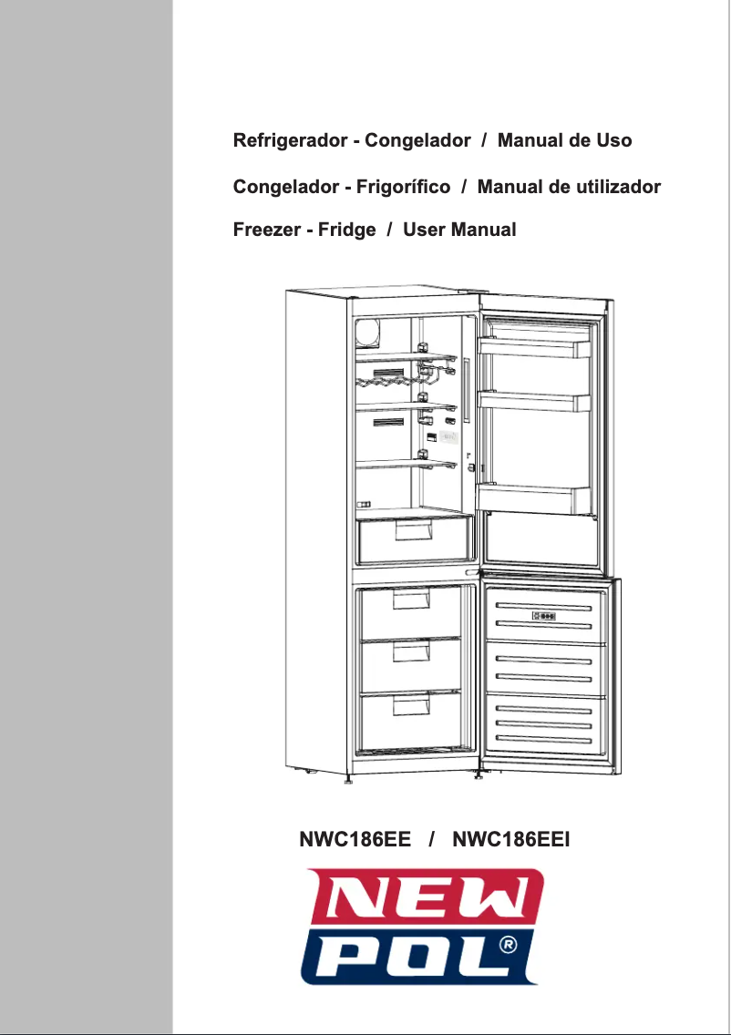 Page n°1 - Manuel utilisateur New Pol NWC186EE