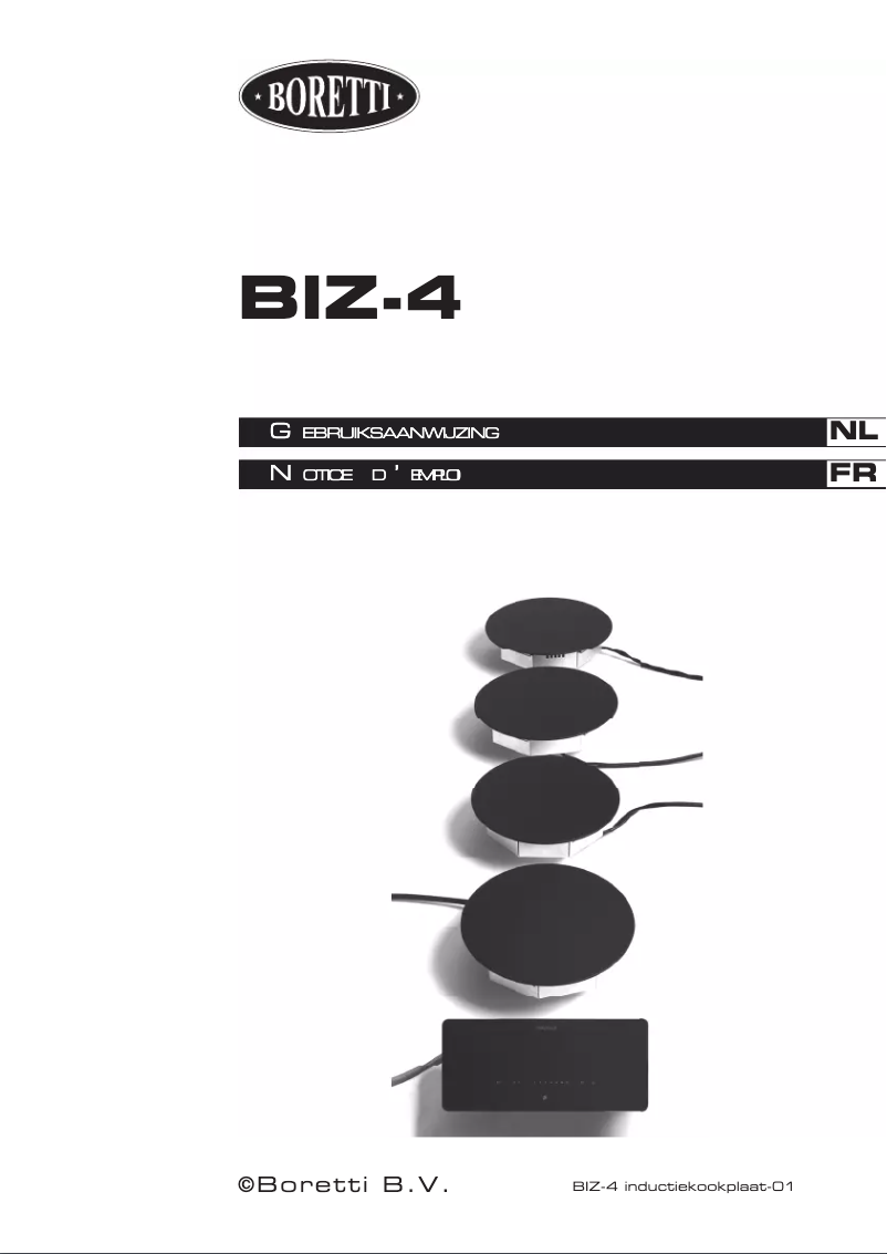 Image de la première page du manuel de l'appareil BIZ4