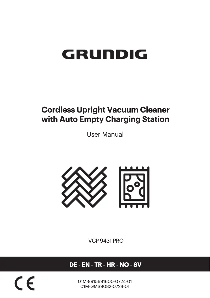 Page 1 de la notice Manuel utilisateur Grundig VCP 9431 PRO