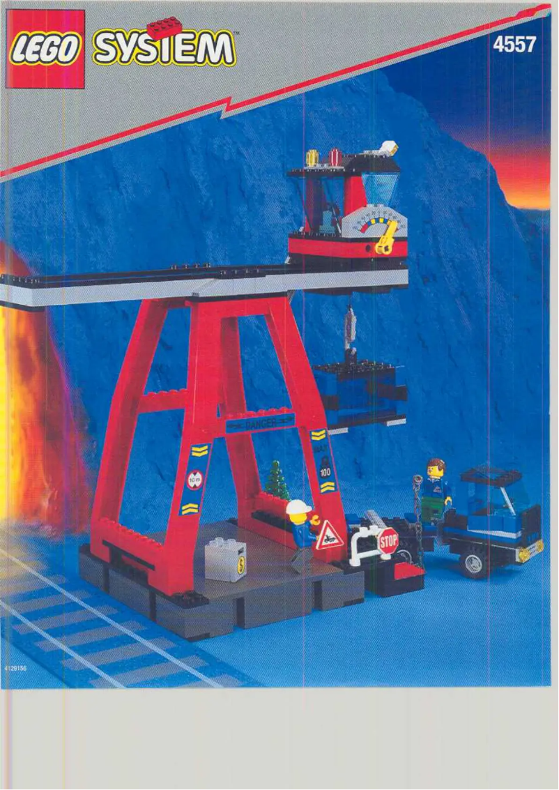 Page n°1 - Manuel utilisateur Lego City Trains 4557