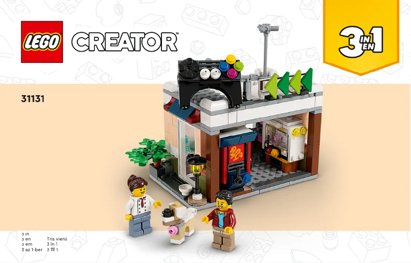 Image de la première page du manuel de l'appareil Creator 31131