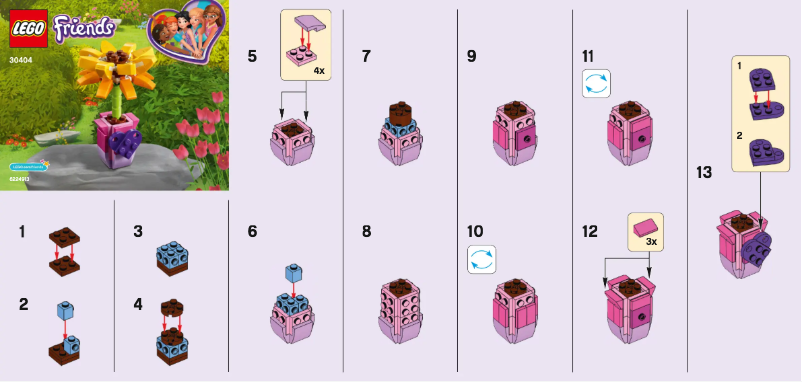 Image de la première page du manuel de l'appareil Friends 30404