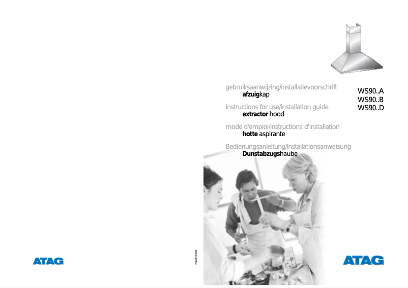 Page n°1 - Manuel utilisateur Atag WS9011BM