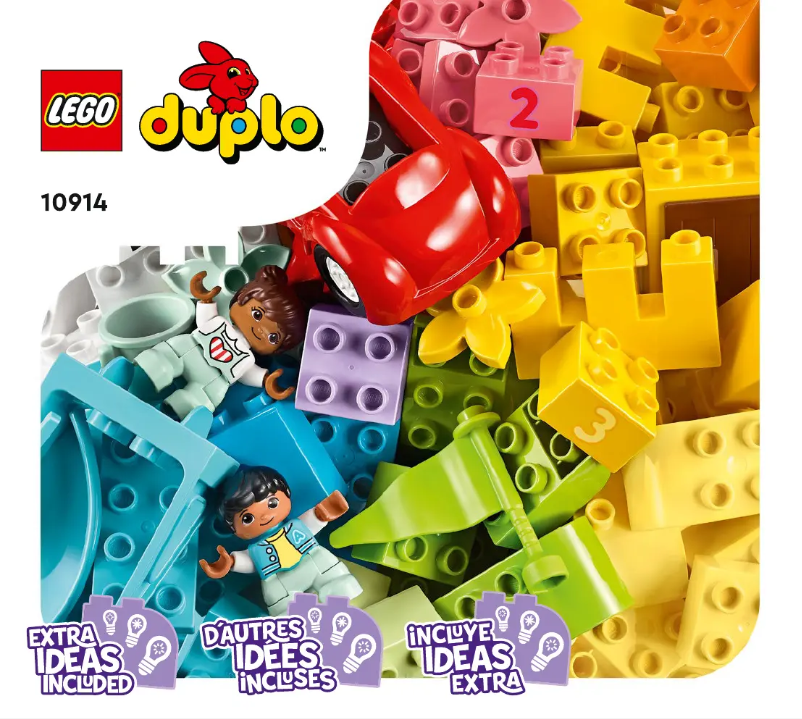 Image de la première page du manuel de l'appareil Duplo 10914