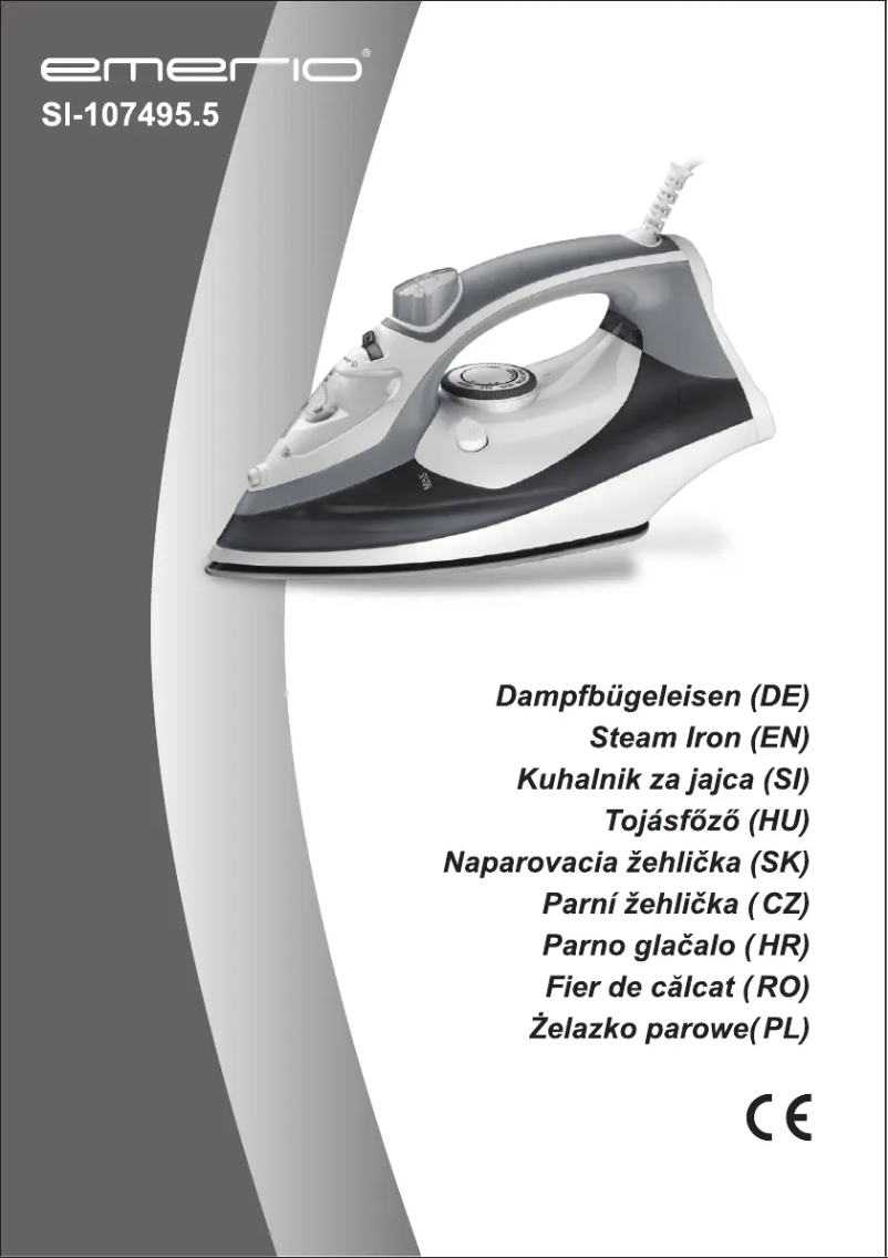 Image de la première page du manuel de l'appareil SI-107495.5