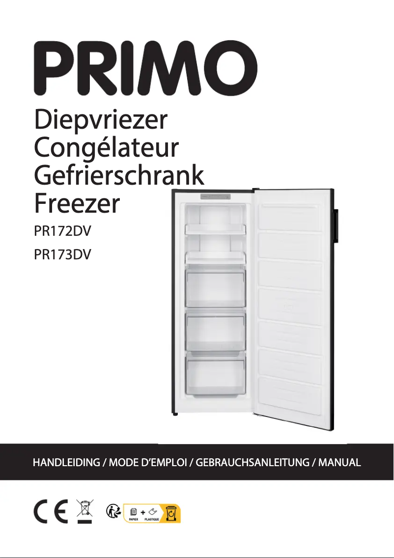 Page n°1 - Manuel utilisateur Primo PR172DV