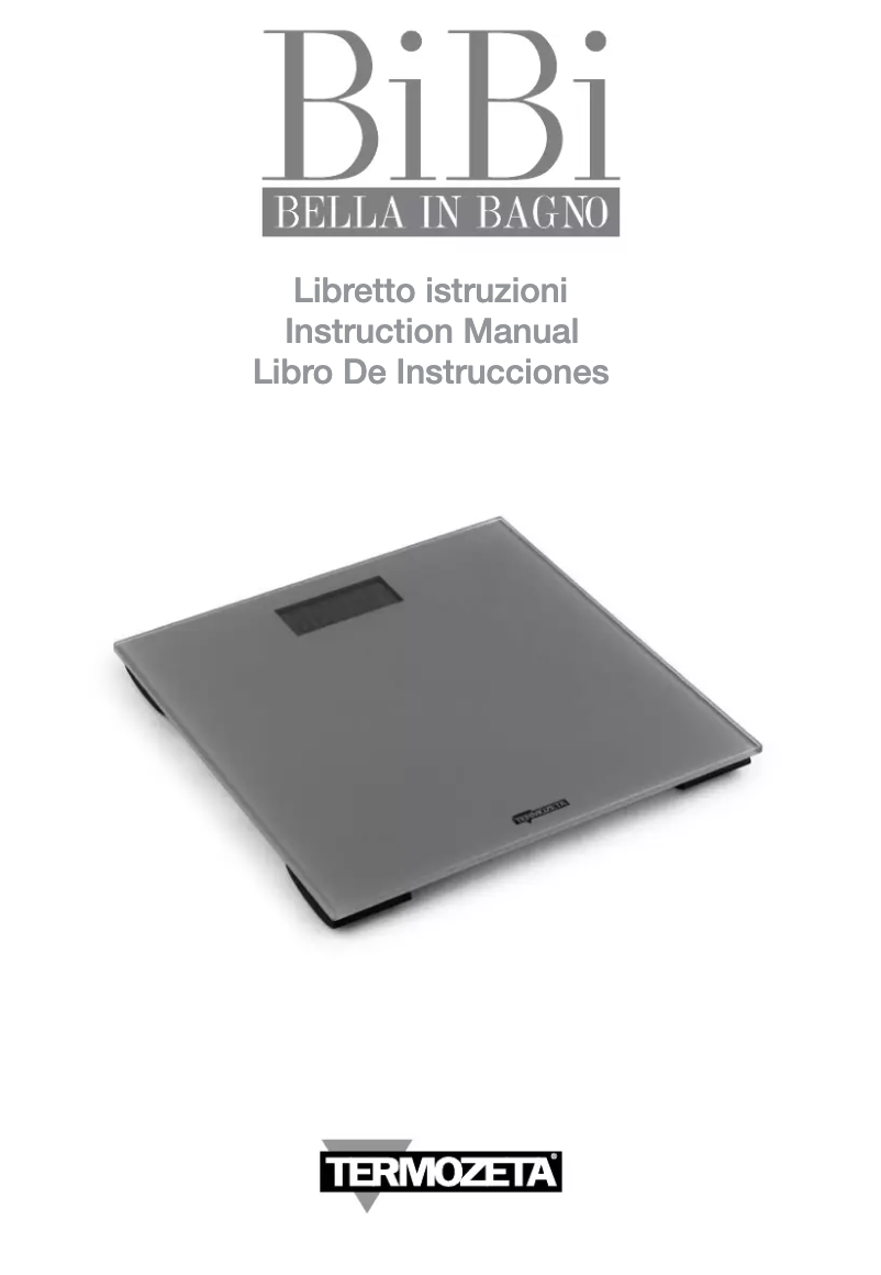 Page 1 de la notice Manuel utilisateur Termozeta BiBi Love 85855LO