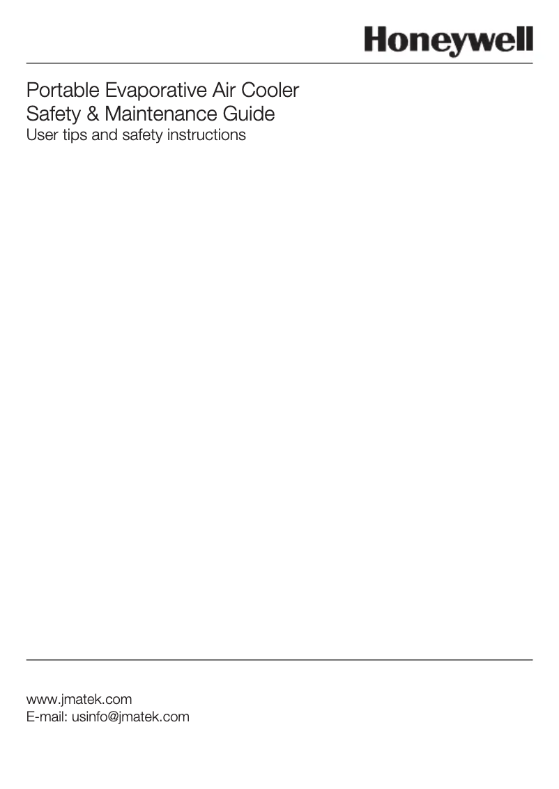 Page 1 de la notice Manuel utilisateur Honeywell CL40