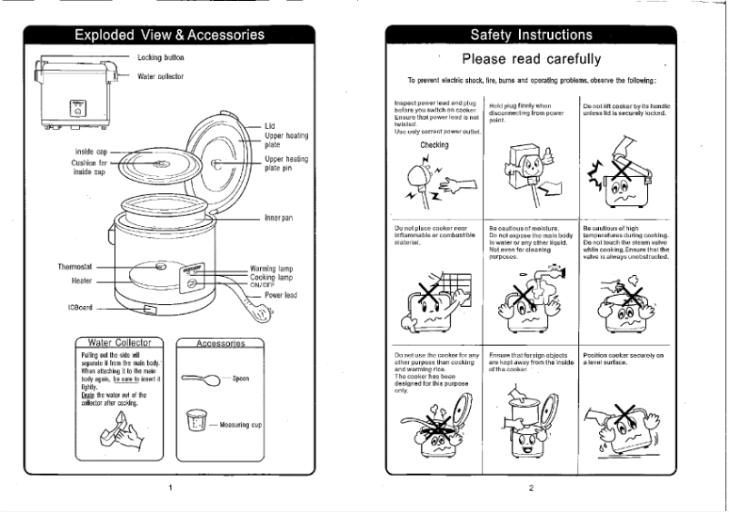 Page n°1 - Manuel utilisateur Maestrowave MRC-5L