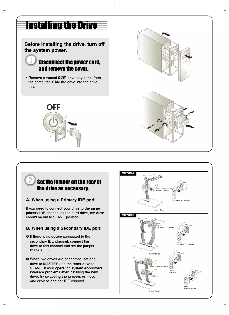 Página 1 del manual Manual de usuario LG GSA-H42L