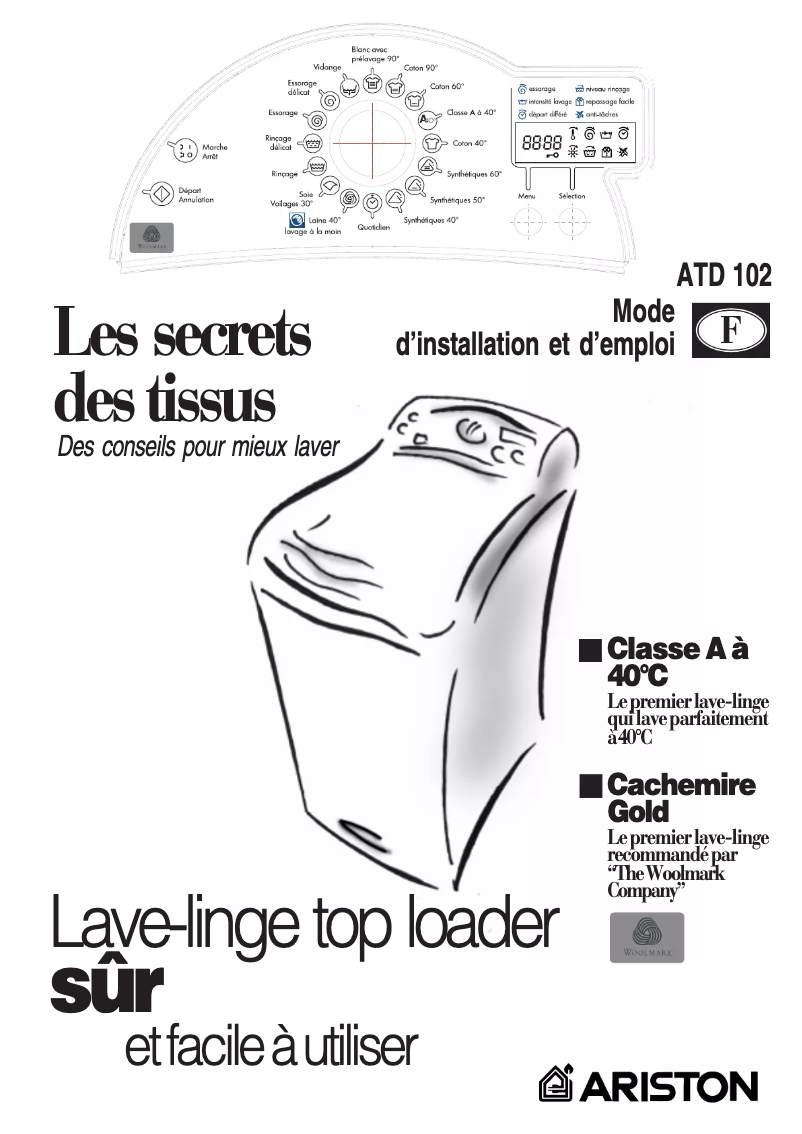 Página 1 del manual Manual de usuario Ariston Thermo ATD 102