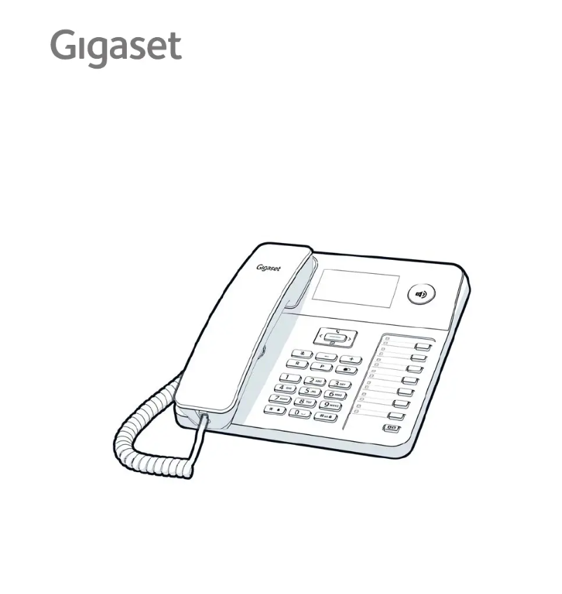 Image de la première page du manuel de l'appareil DESK 600