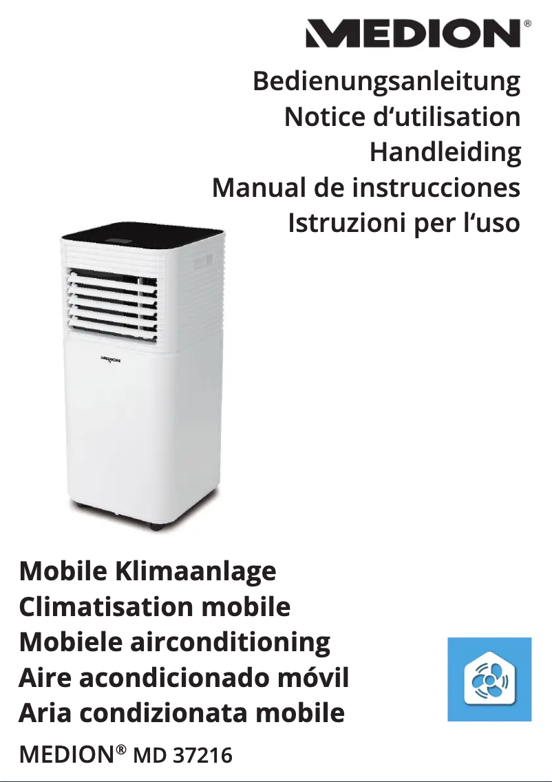 Page n°1 - Manuel utilisateur Medion MD 37216