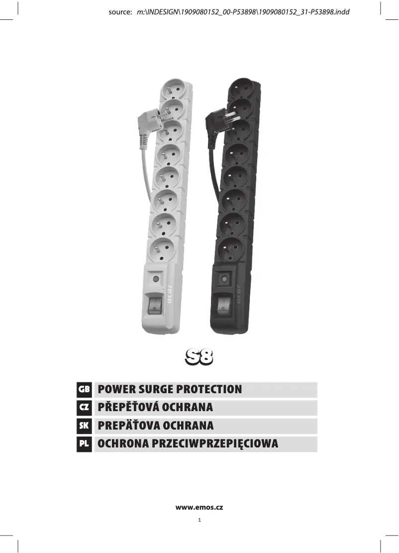 Image de la première page du manuel de l'appareil P53898