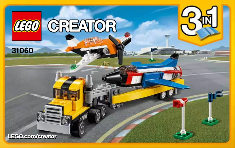 Page n°1 - Manuel utilisateur Lego Creator 31060