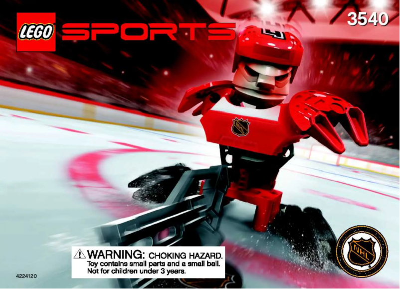 Page n°1 - Manuel utilisateur Lego Sports 3540