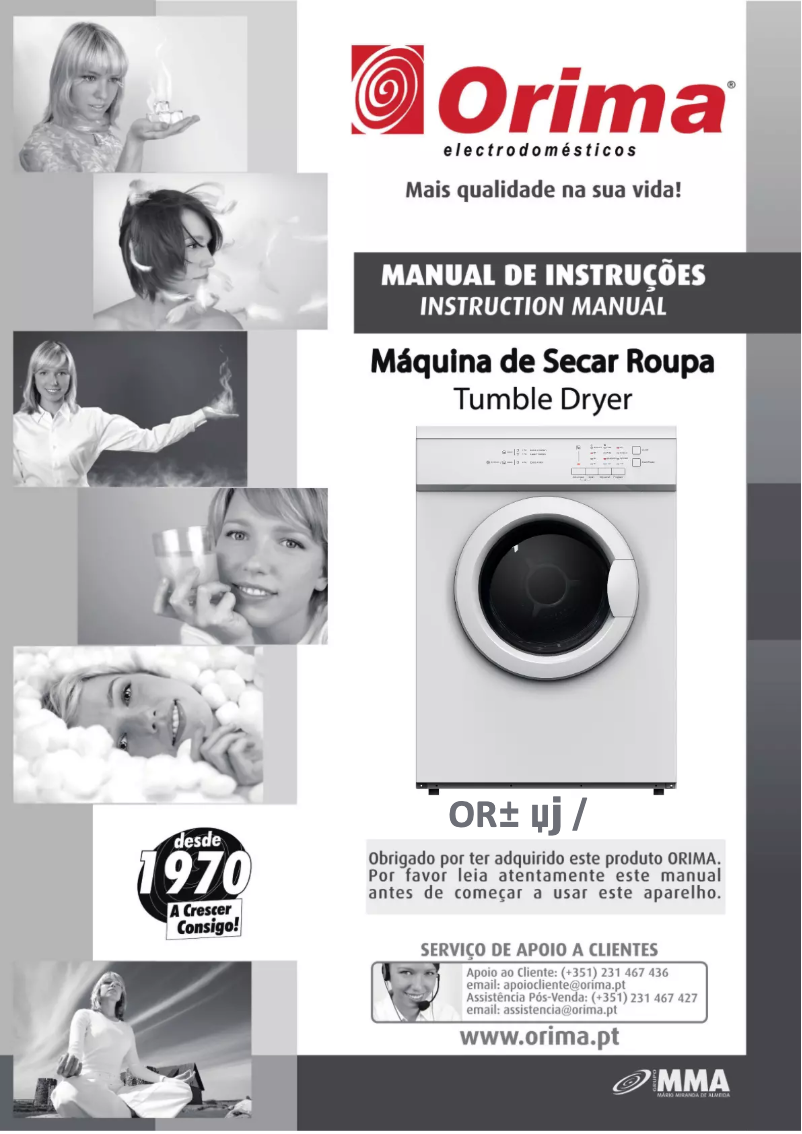 Página 1 del manual Manual de usuario Orima ORV 70 C