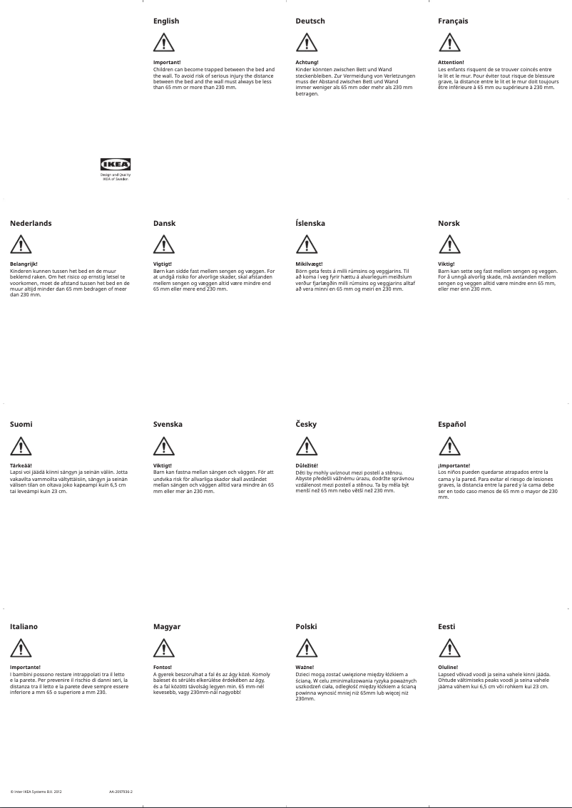 Image de la première page du manuel de l'appareil BUSUNGE 703.057.00