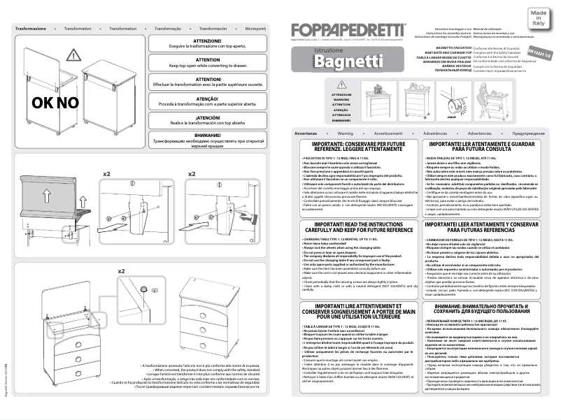 Image de la première page du manuel de l'appareil Teddy Love