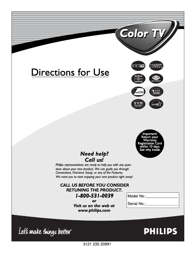 Página 1 del manual Manual de usuario Philips 34PW850H