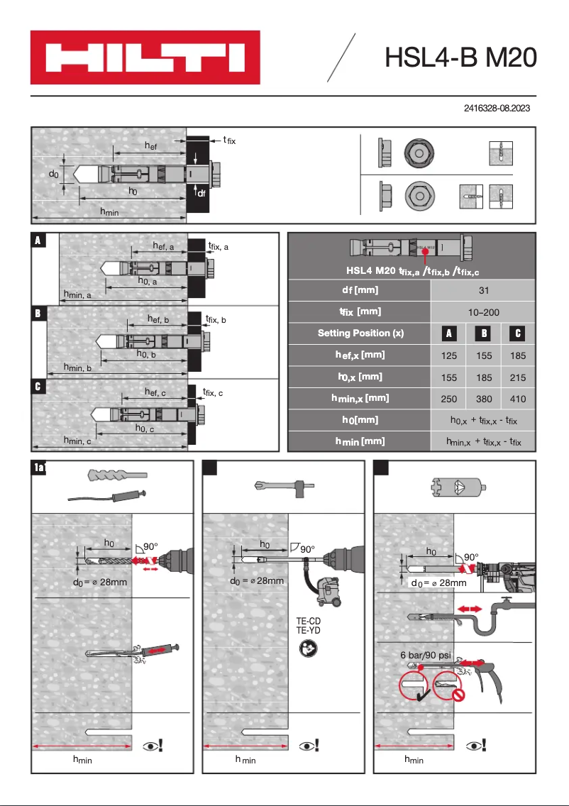 Image de la première page du manuel de l'appareil HSL4-B