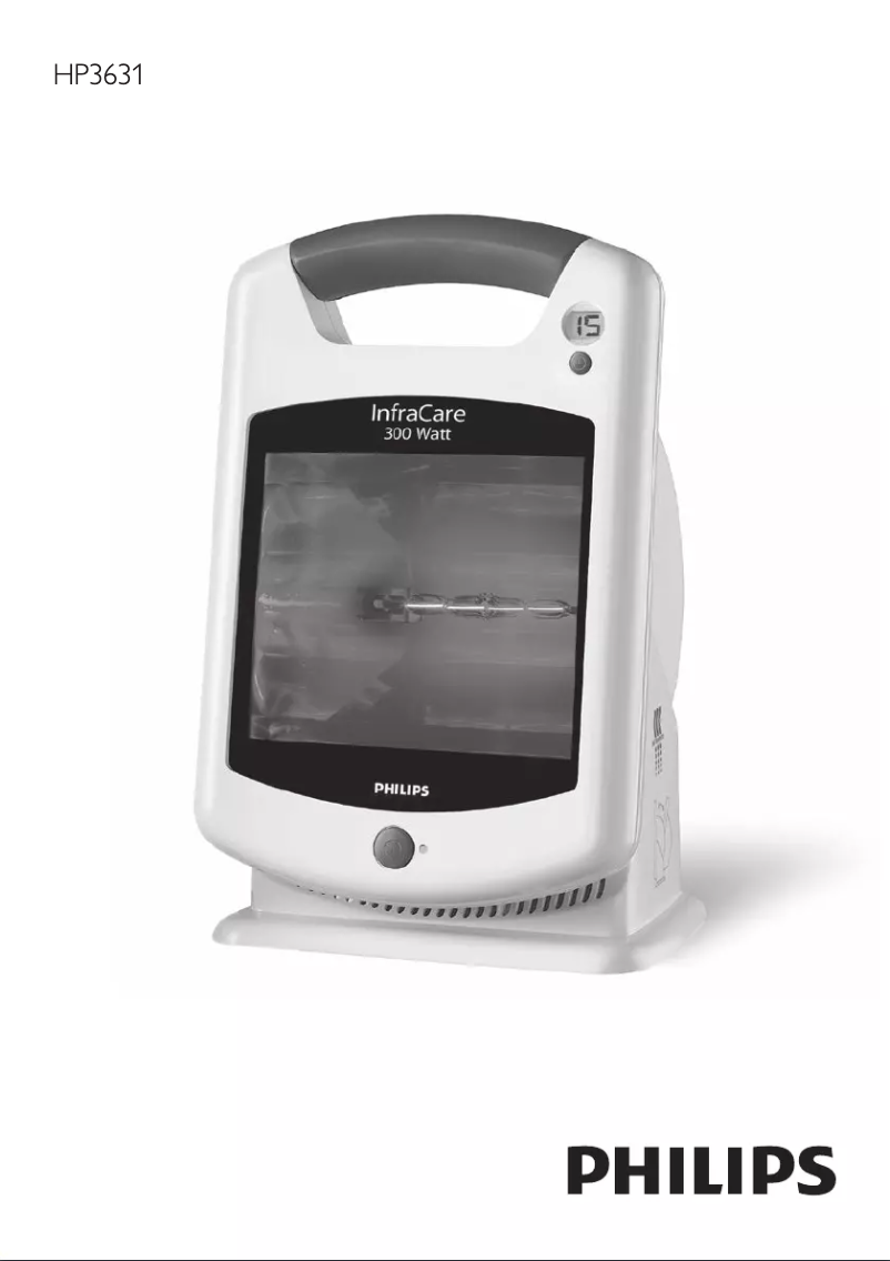 First page image of the manual for InfraCare HP3614